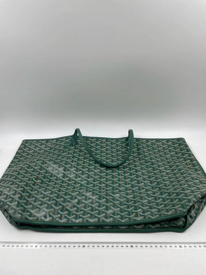 Sold Goyard Anjou Tote GM green leather