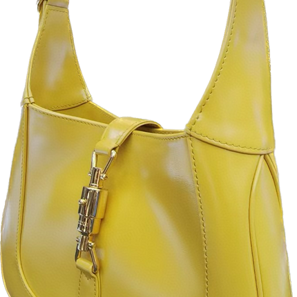 Gucci Jackie 1961 Yellow Small Leather