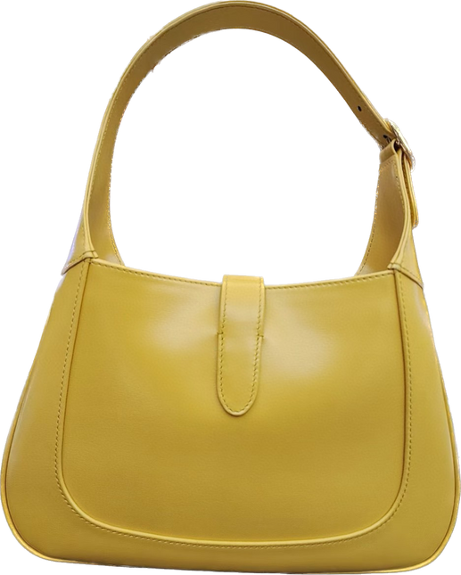Gucci Jackie 1961 Yellow Small Leather