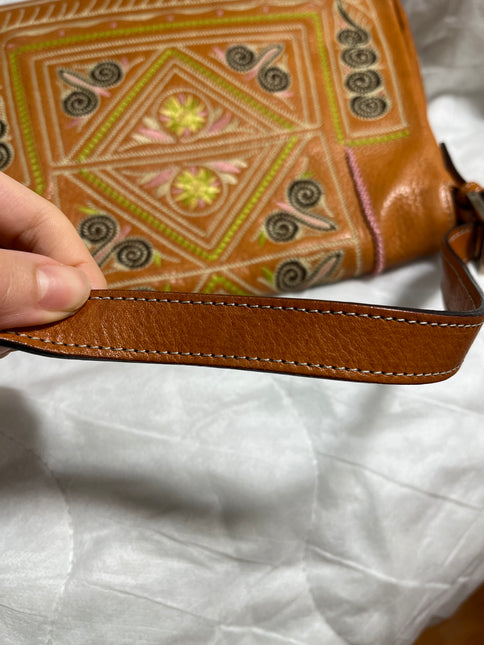 Sold  Fendi Mamma Baguette Brown leather with embroidery