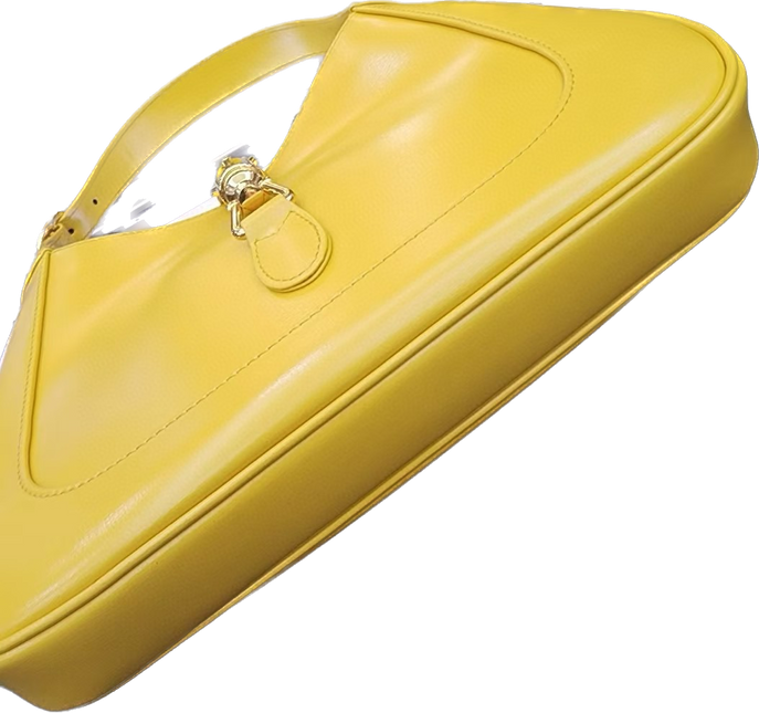 Gucci Jackie 1961 Yellow Small Leather