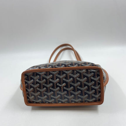 Sold Goyard Anjou Mini Tote Brown leather