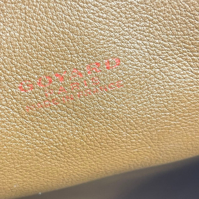 Sold Goyard Anjou Mini Tote Brown leather