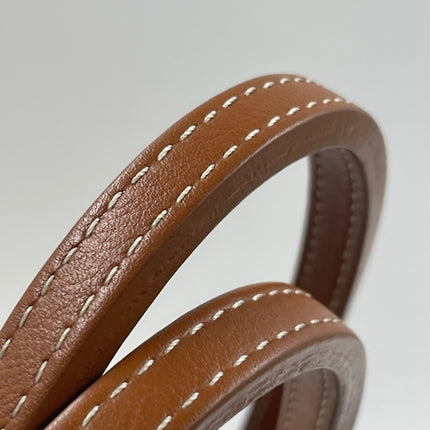 Sold Goyard Anjou Mini Tote Brown leather
