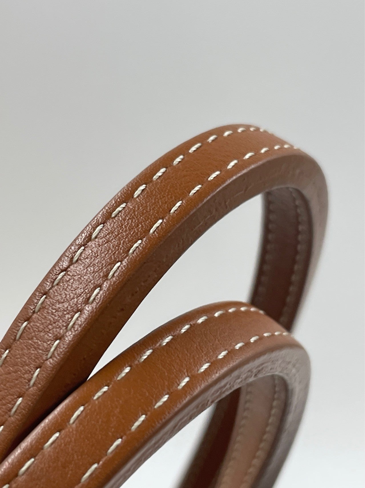 Sold Goyard Anjou Mini Tote Brown leather