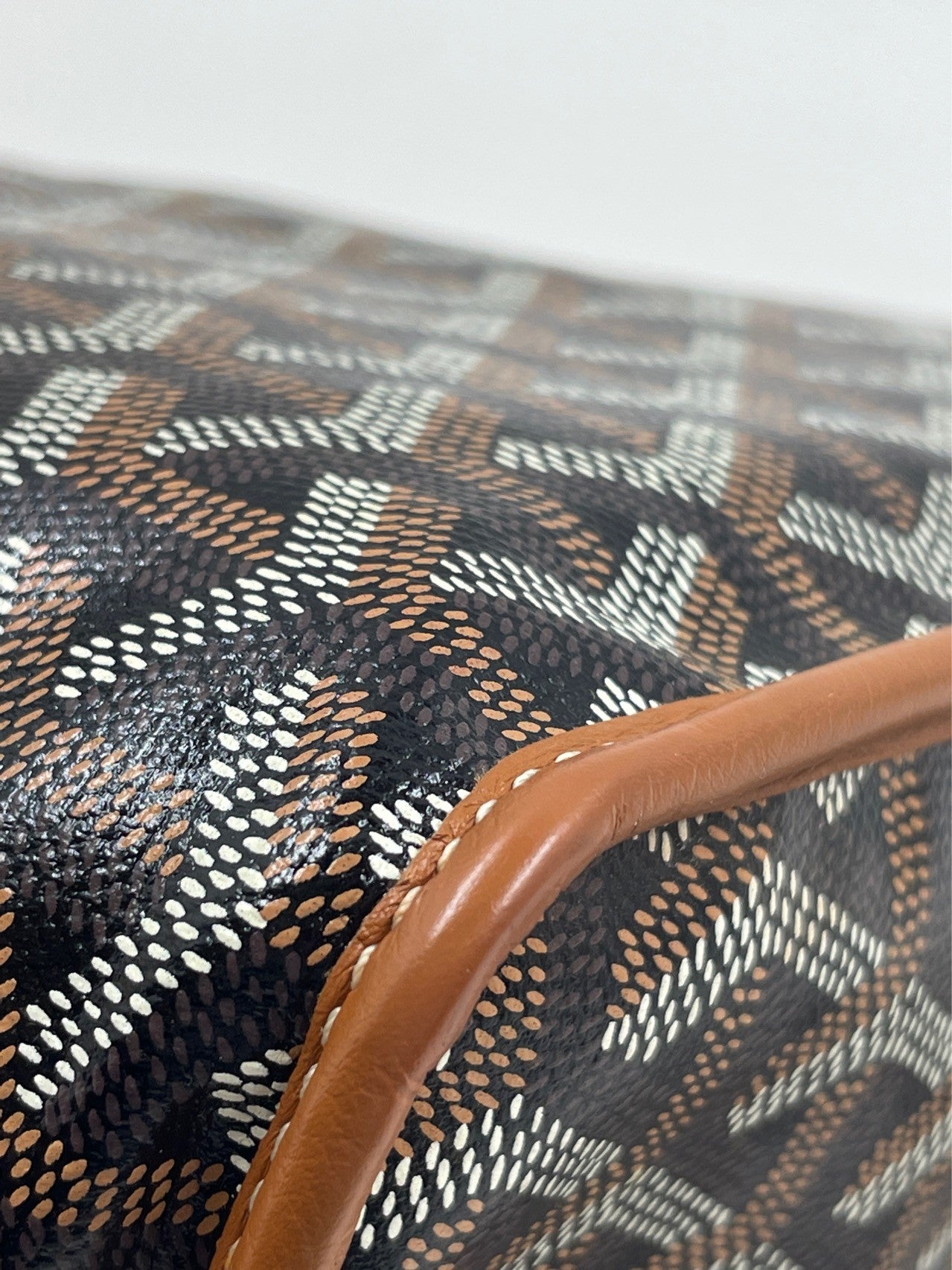 Anjou leather handbag Goyard Brown in Leather - 32090926