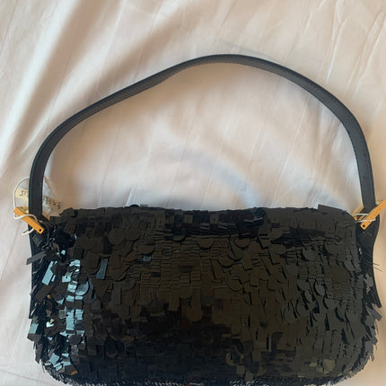 Sold Fendi Baguette Glitter black sequins