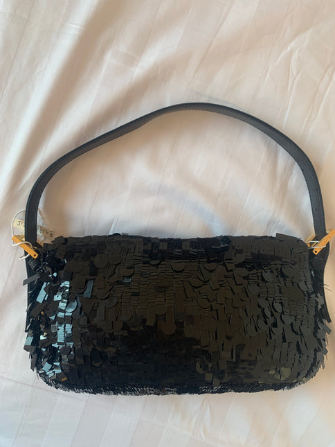 Sold Fendi Baguette Glitter black sequins