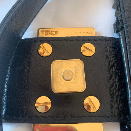 Sold Fendi Baguette Glitter black sequins
