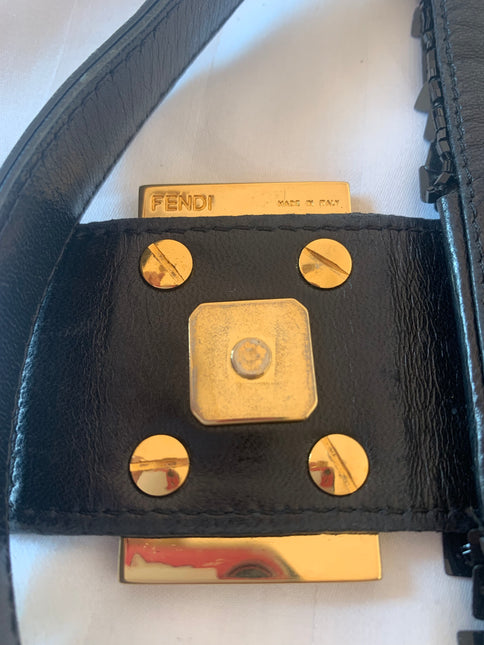 Sold Fendi Baguette Glitter black sequins