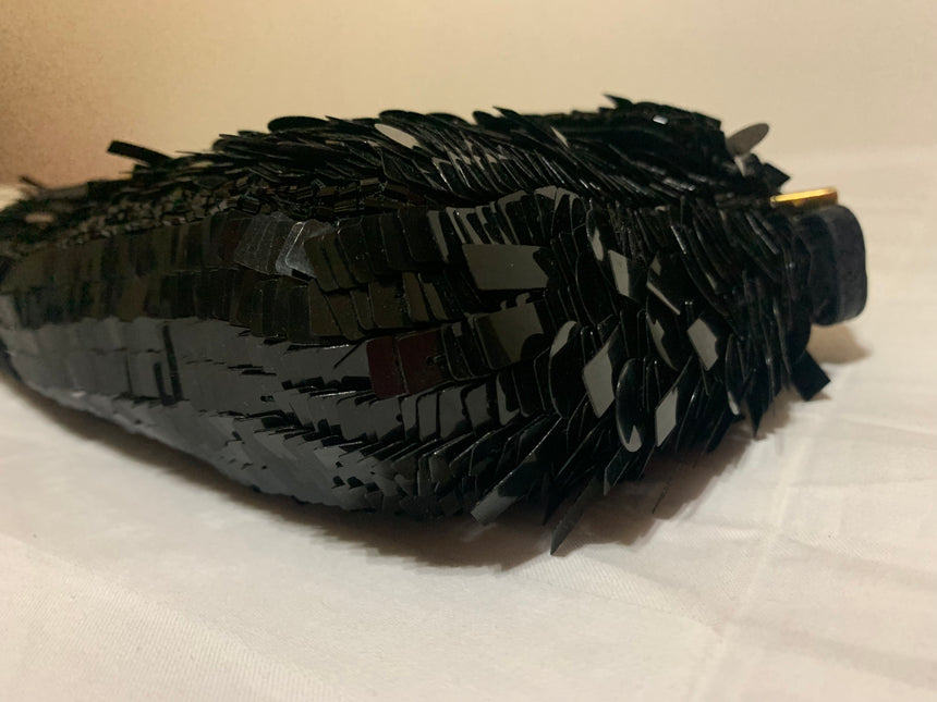 Sold Fendi Baguette Glitter black sequins