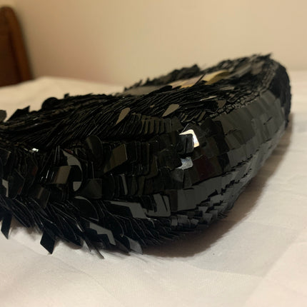 Sold Fendi Baguette Glitter black sequins