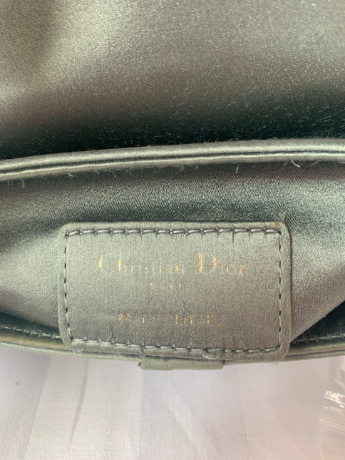 Sold Dior Saddle Mini Silk grey with crystals