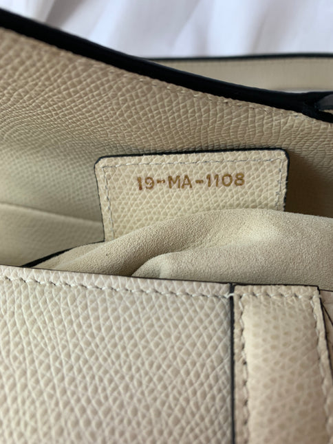 Sold Dior Saddle White Medium Grained Leather Handbag like new